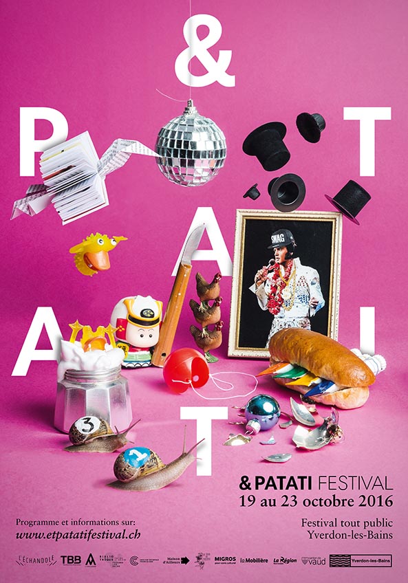 % Patati Festival graphic design Thierry Schulé